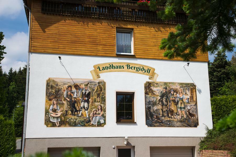 Landhaus Bergidyll Bärenstein Exteriér fotografie