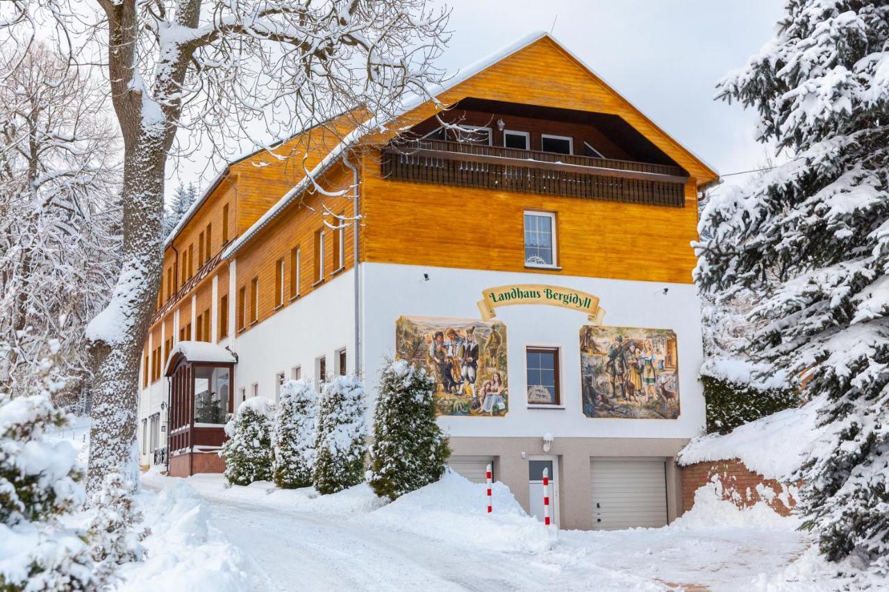 Landhaus Bergidyll Bärenstein Exteriér fotografie